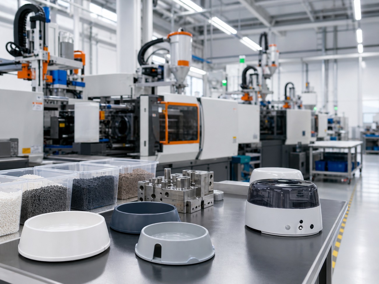Eco-home and precision injection production center
